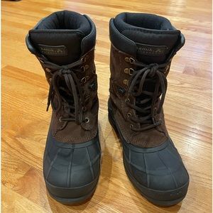 Men’s Kamik Thinsulate snow boots. Size 8